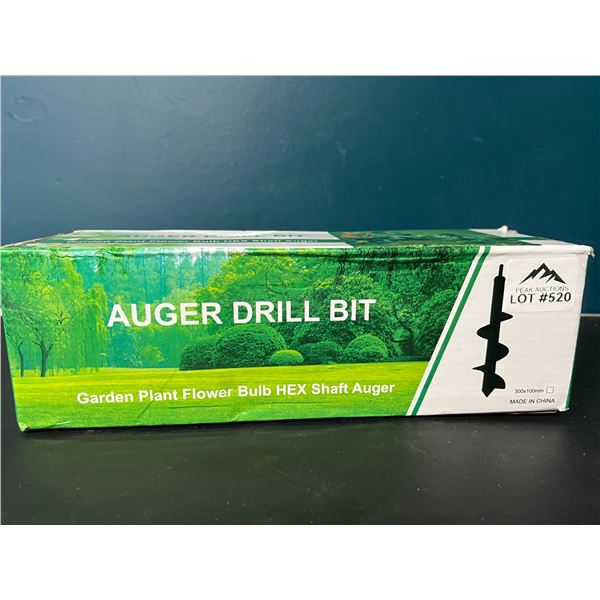 Lot of 1 Auger Drill Bit Tool
