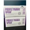 Image 1 : Lot of 2 Purple Toning Spray Sets by Bold Uno