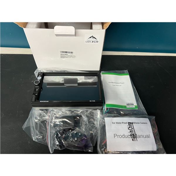 Lot of 1 7inch Double Din/Touch Screen Multimedia Stereo for Cars w/ Apple Carplay