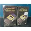 Image 1 : Lot of 2 Automatic Card Shufflers