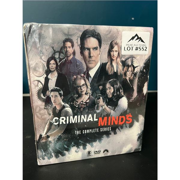 Lot of 1 Criminal Minds DVD Boxed Set