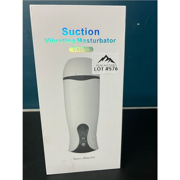 Lot of 1 Suction Vibrating Sex Toy for Men