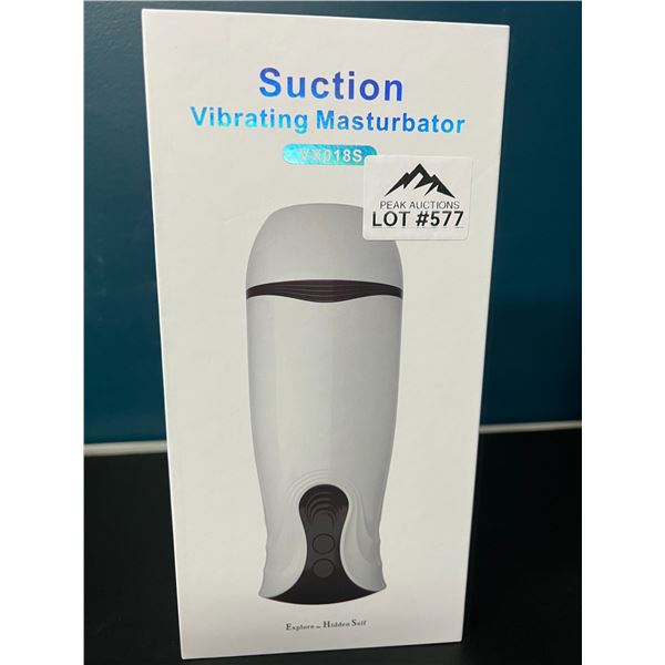 Lot of 1 Suction Vibrating Sex Toy for Men