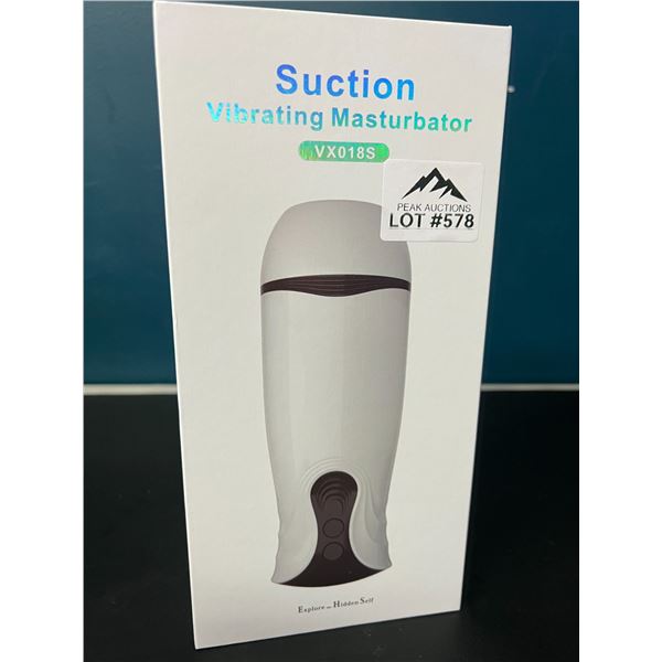 Lot of 1 Suction Vibrating Sex Toy for Men