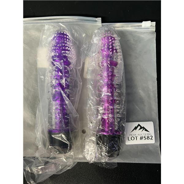Lot of 2 Silicone Sex Toys for Women