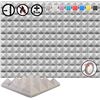 Image 3 : Lot of 3 Packs of Sound Absorbing/Sound Deadening Panels (12pcs per pack)