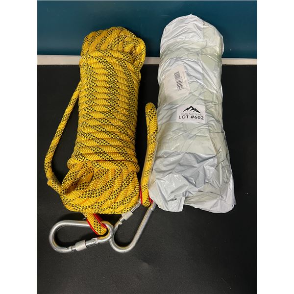 Lot of 2 Heavy-Duty Tow Ropes