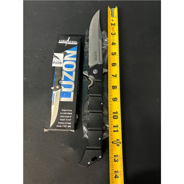 Lot of 1 Cold Steel Large Luzon 13.5in Folding Knife