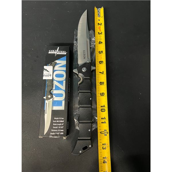 Lot of 1 Cold Steel Large Luzon 13.5in Folding Knife