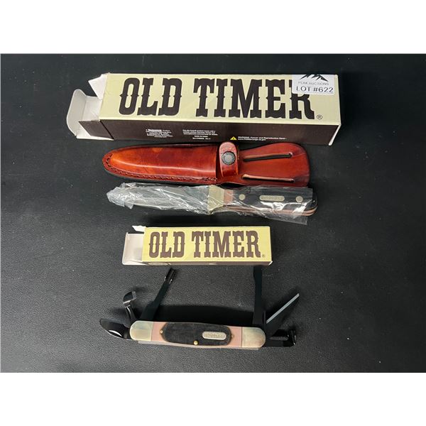 Lot of 2 Old Timer Knives