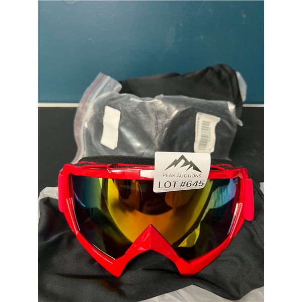 Lot of 3 Assorted Ski/Snowboarding Goggles