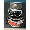 Image 2 : Lot of 3 Assorted Ski/Snowboarding Goggles