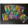 Image 2 : Lot of 5 Packs of Fan Art Foil Pokemon Cards - 100pcs each