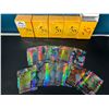 Image 1 : Lot of 5 Packs of Fan Art Foil Pokemon Cards - 100pcs each