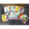 Image 2 : Lot of 5 Packs of Fan Art Foil Pokemon Cards - 100pcs each