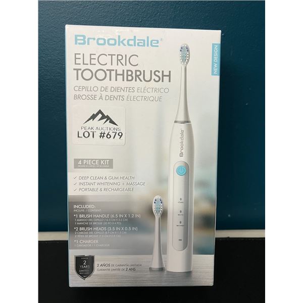 Lot of 1 Brookdale Electric Toothbrush