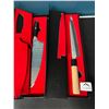 Image 1 : Lot of 2 Professional Kitchen Knives - Tuo Falcon S & Other