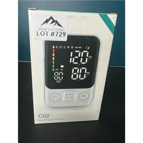 Lot of 1 Digital Blood Pressure Monitor