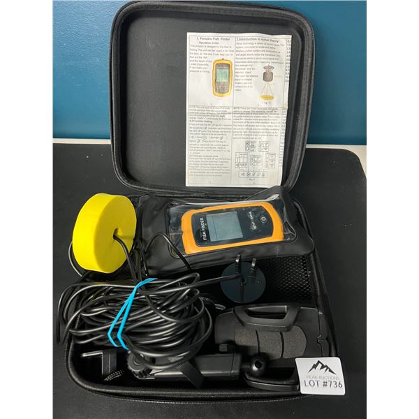 Lot of 1 Portable Fish Finder