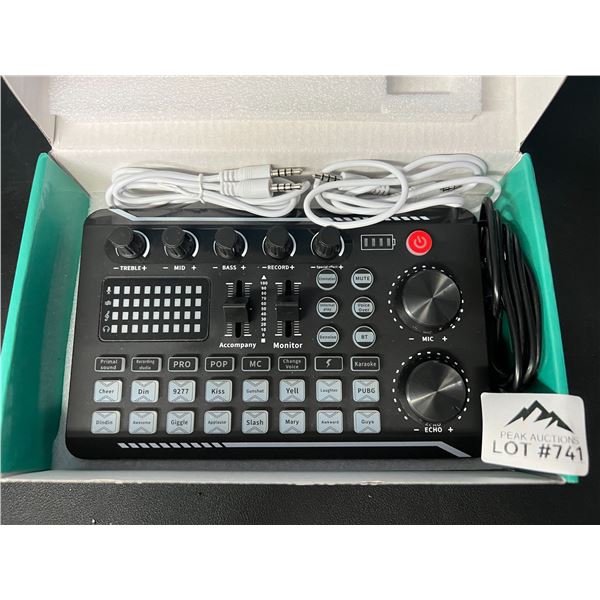 Lot of 1 Live Sound Card/Audio Mixer Device