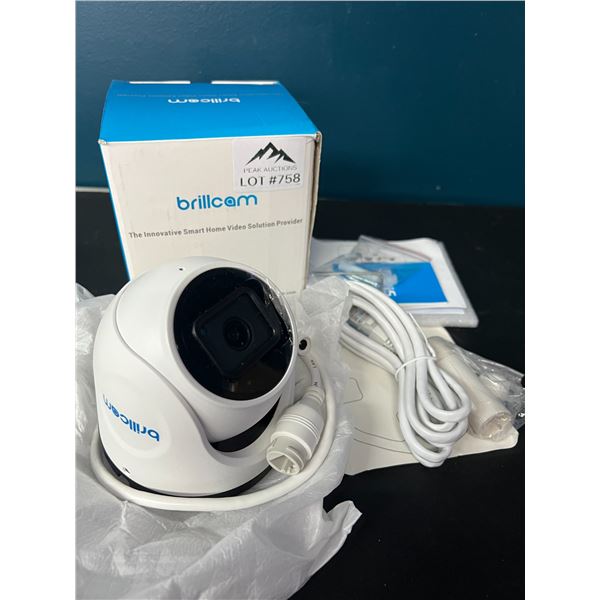 Lot of 1 Brillcam 8MP Security Dome Camera