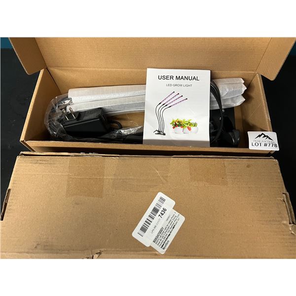 Lot of 2 LED Grow Light for Plants