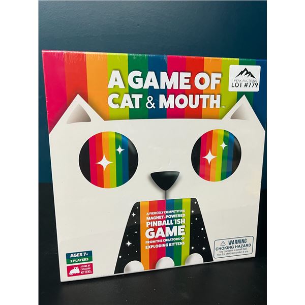 Lot of 1 "A Game of Cat & Mouth" (By Exploding Kittens) Board/Party Game