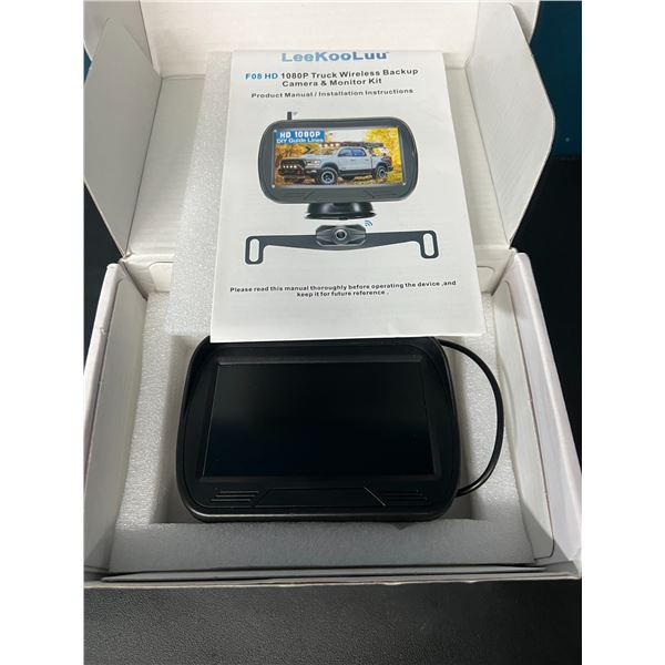 Lot of 1 Car Rear View/Reverse Camera & Monitor System