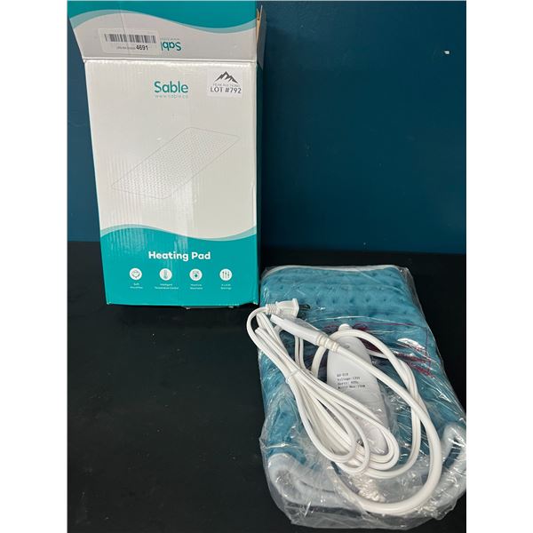 Lot of 1 Sable Heating Pad - Blue