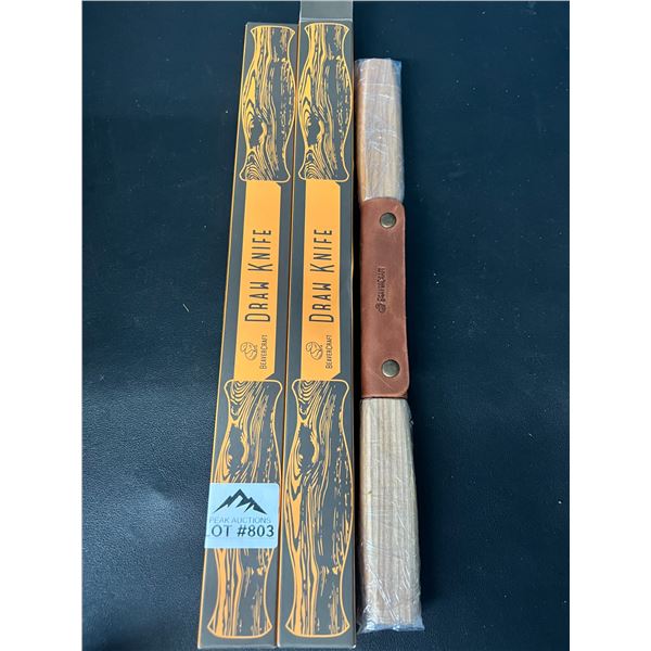 Lot of 2 Draw Knives