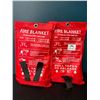Image 1 : Lot of 2 Fire Blankets