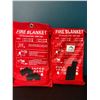 Image 1 : Lot of 2 Fire Blankets