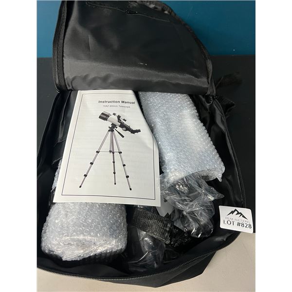 Lot of 1 Telescope w/ Tripod & Backpack