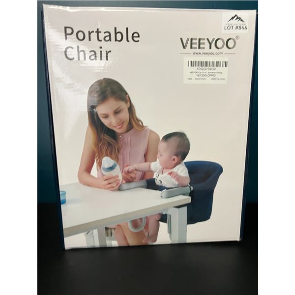 Lot of 1 Portable Clip-On High Chair