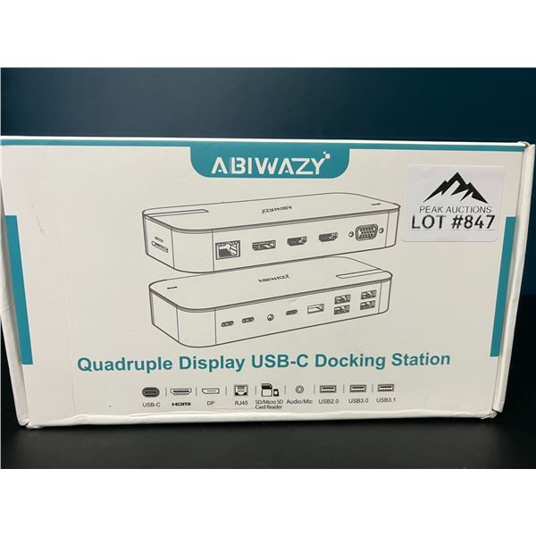Lot of 1 USB-C Docking Station