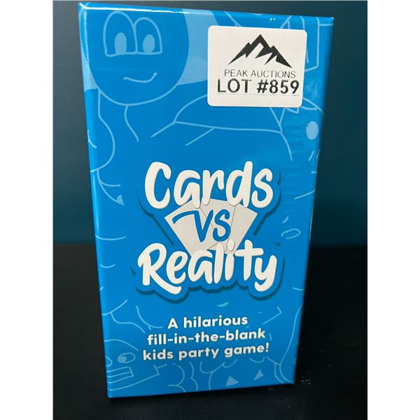 Lot of 1 Cards Vs Reality Card Game