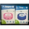 Image 1 : Lot of 2 ChargeHub X5 USB Superchargers/Charging Stations