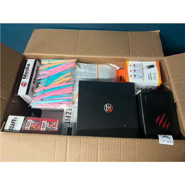 Lot of 1 AMAZON MYSTERY BOX!!! - Packed FULL of Assorted Amazon Items! (22 inch x 11 inch box size)