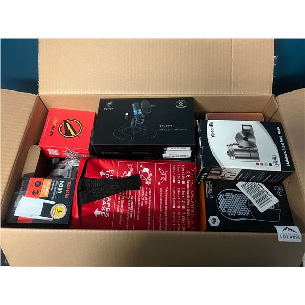 Lot of 1 AMAZON MYSTERY BOX!!! - Packed FULL of Assorted Amazon Items! (22 inch x 11 inch box size)