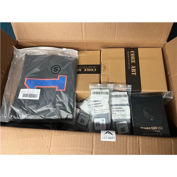 Lot of 1 AMAZON MYSTERY BOX!!! - Packed FULL of Assorted Amazon Items! (22 inch x 11 inch box size)