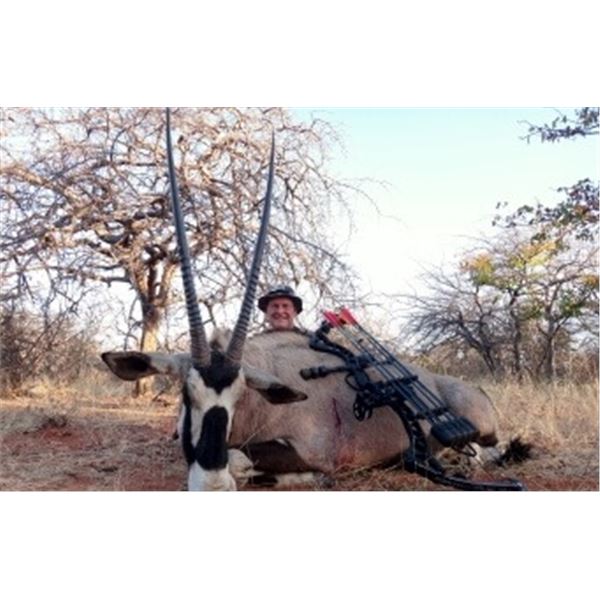 5 Day Sable Bull and Gemsbok Bull Hunt for 1 Hunter + Non-Hunter in Kalahari, South Africa