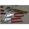 Image 2 : Assorted Pliers, Cutters, Vice Grips, Hack Saw, Wire Brushes