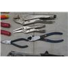 Image 3 : Assorted Pliers, Cutters, Vice Grips, Hack Saw, Wire Brushes