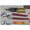 Image 5 : Assorted Pliers, Cutters, Vice Grips, Hack Saw, Wire Brushes