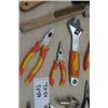 Image 7 : Assorted Pliers, Cutters, Vice Grips, Hack Saw, Wire Brushes