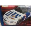 Image 5 : 17' x 40' Plastic Chevrolet Bowtie Dealership sign, Framed Miller Lite Nascar Picture