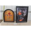 Image 1 : Molson Canadian Wooden Sign, Jack Daniels 3D Picture 21.5" x 29" 