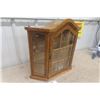 Image 2 : 20" x 21" Wooden Lighted Display Cabinet