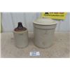 Image 1 : 3 Gal Medicine Hat Potteries Crock with Lid, Imperial Crock Jug