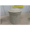 Image 2 : 3 Gal Medicine Hat Potteries Crock with Lid, Imperial Crock Jug
